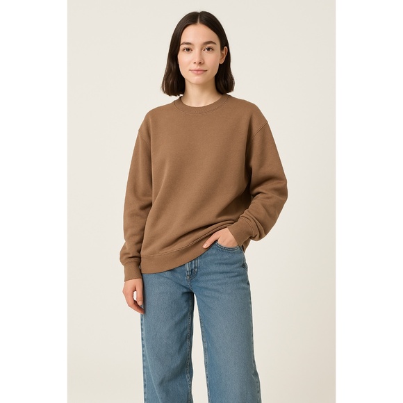 AE | Ahh-Mazingly Soft Jegging Fit Pullover Oversized Crewneck Sweater - Picture 1 of 11